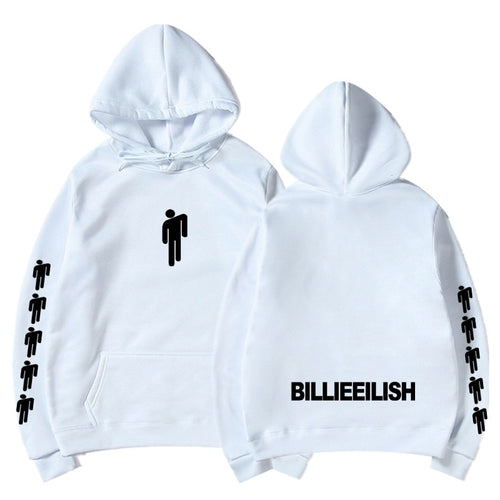 Billie Eilish Fashion Printed Hoodies Women/Men Long Sleeve Hooded Sweatshirts 2019 Hot Sale Casual Trendy Streetwear Hoodies